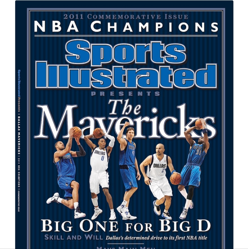 Sports Illustrated 2011 Dallas Mavericks NBA Champions | Magazine Issue | Cover
